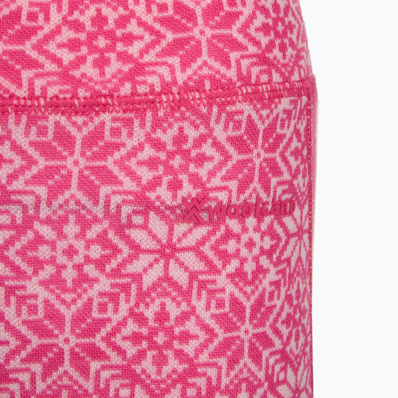 Дамски комплект термобельо Woolcano SET1121 Pink 10