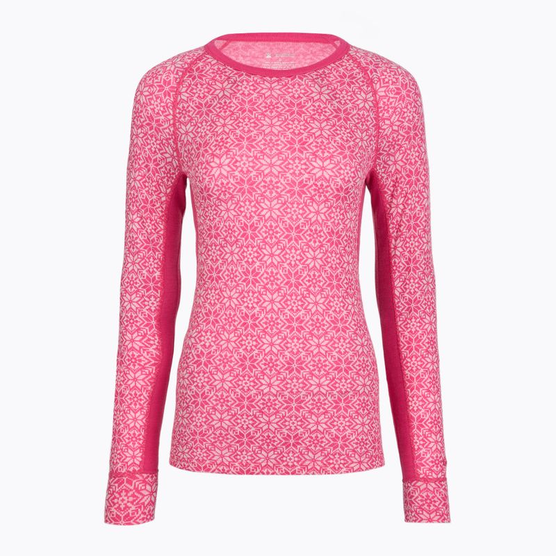 Дамски комплект термобельо Woolcano SET1109 Pink 3