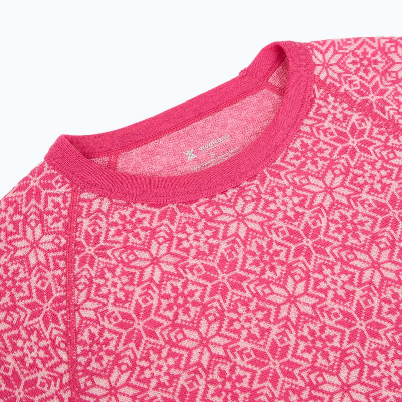 Дамски комплект термобельо Woolcano SET1109 Pink 6