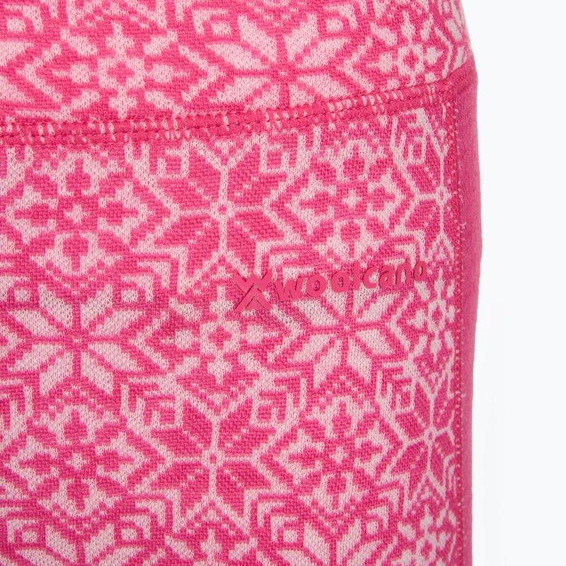 Дамски комплект термобельо Woolcano SET1109 Pink 10