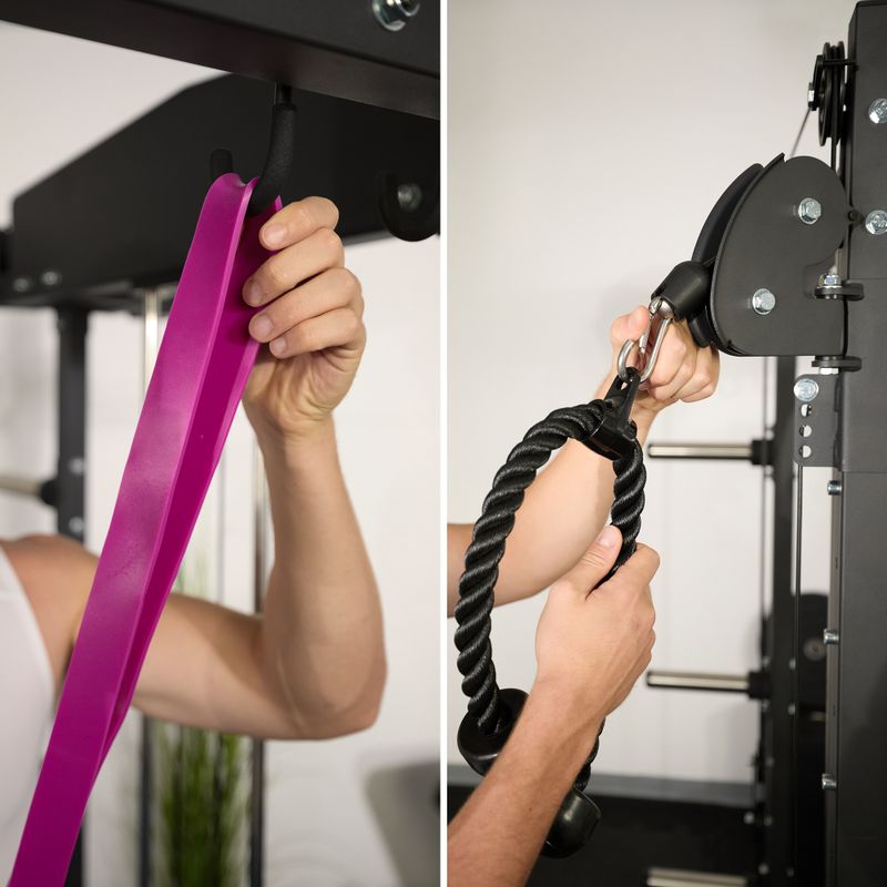 Мултифункционален фитнес уред Atlas XTREXO Hector Commercial  black 12