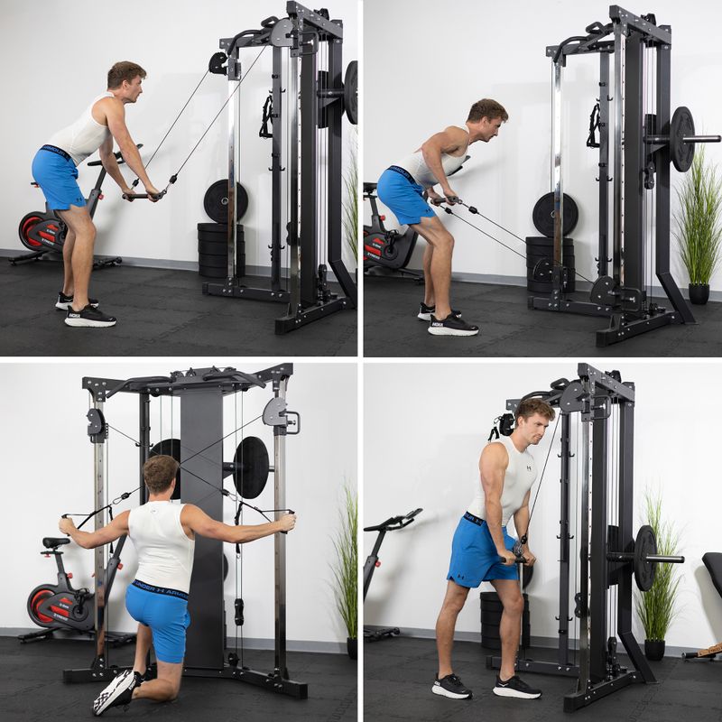 Врата за тренировка XTREXO Odys Commercial black  3