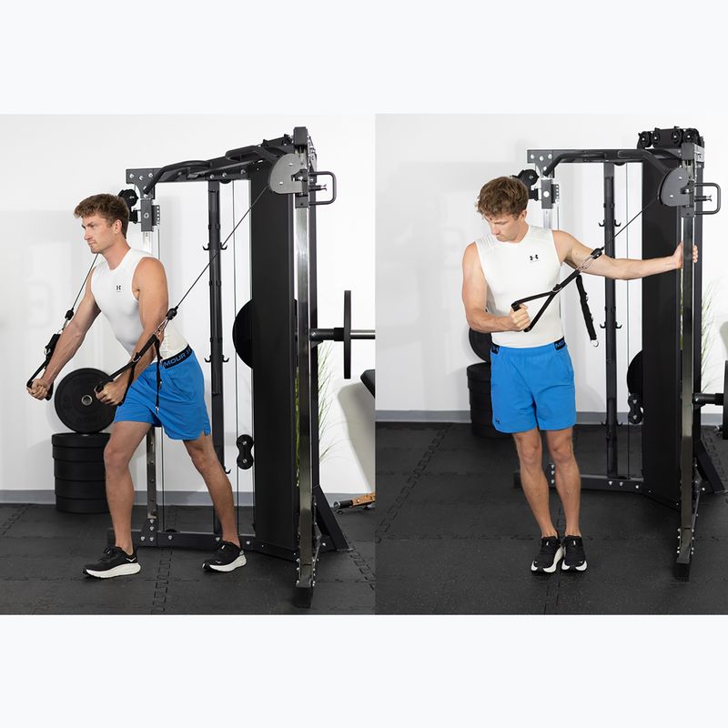 Тренировъчна футболна врата TREXO Odys Commercial black 3