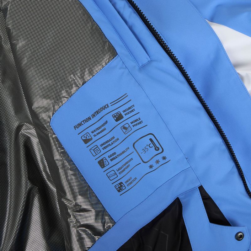 Мъжко скиорско яке DISUMER Peak JKT blue/white 12