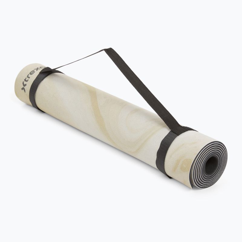 Постелка за йога XTREXO Softea beige 5
