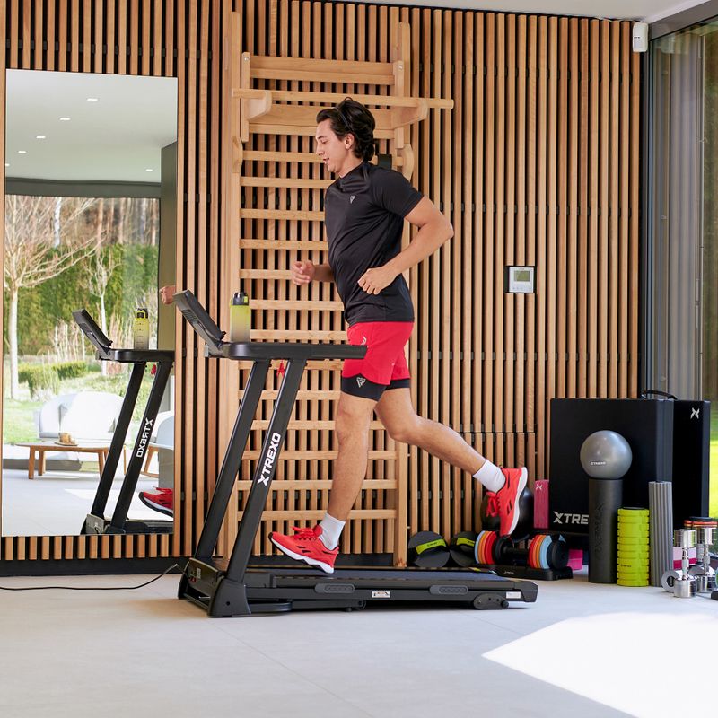 XTREXO TXO-W325 електрическа бягаща пътека черна 13