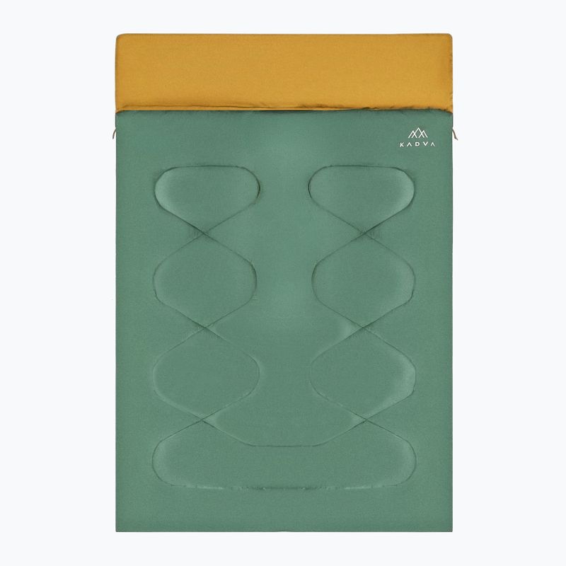 Двуместен спален чувал KADVA Double dream green 3