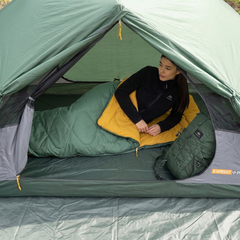 Двуместен спален чувал KADVA Double dream green 12
