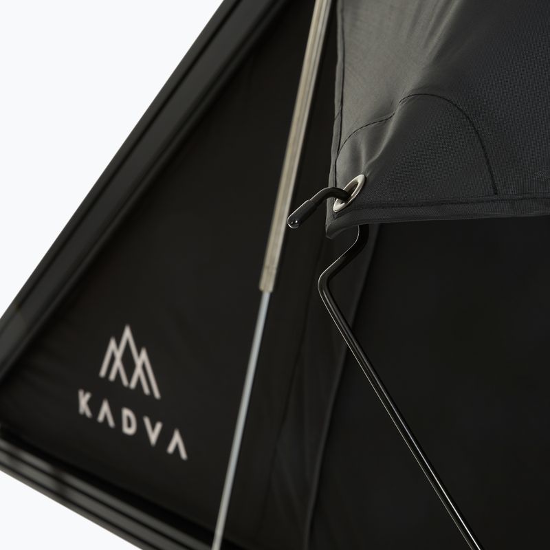 Двуместен покривен палатка Kadva Razor черен 14