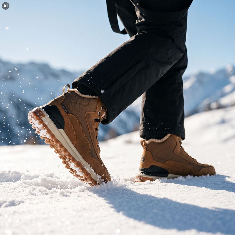 Мъжки ботуши за сняг KADVA TANRIS MID WP Brown 7