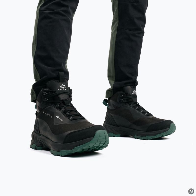 Мъжки зимни обувки KADVA ROCKY MID WP SOFTSHELL черен 2