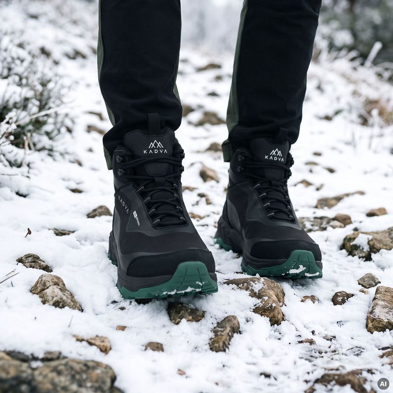 Мъжки зимни обувки KADVA ROCKY MID WP SOFTSHELL черен 10
