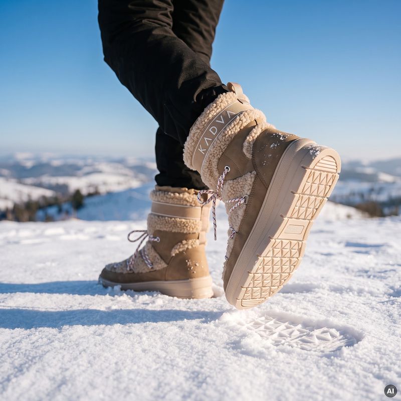Дамски ботуши за сняг KADVA RYA HG WP WMNS Brown 8