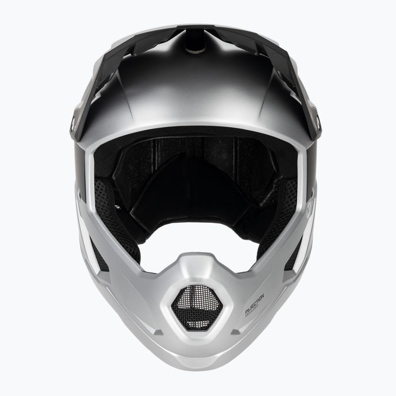 Велосипедна каска ATTABO State 1.0 full face silver 2