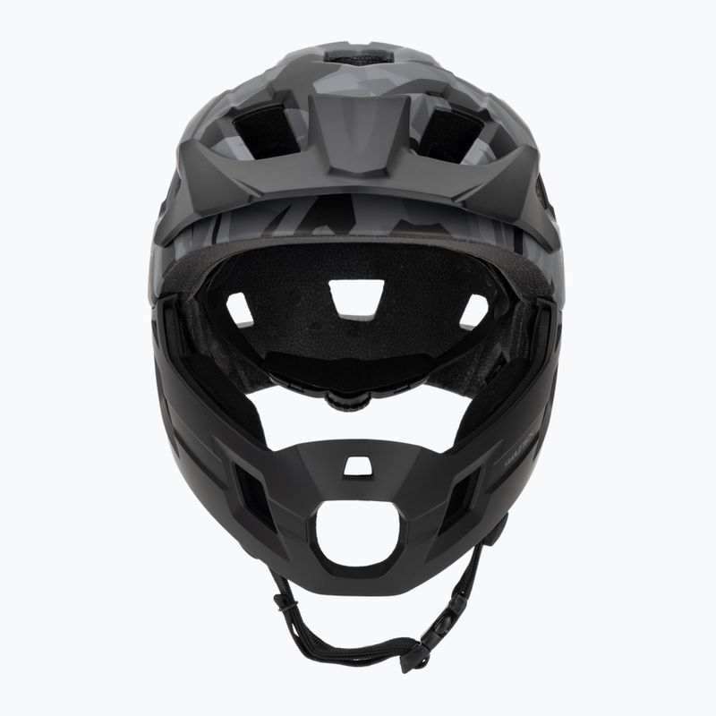 Детска велосипедна каска ATTABO Predator full face gray 2