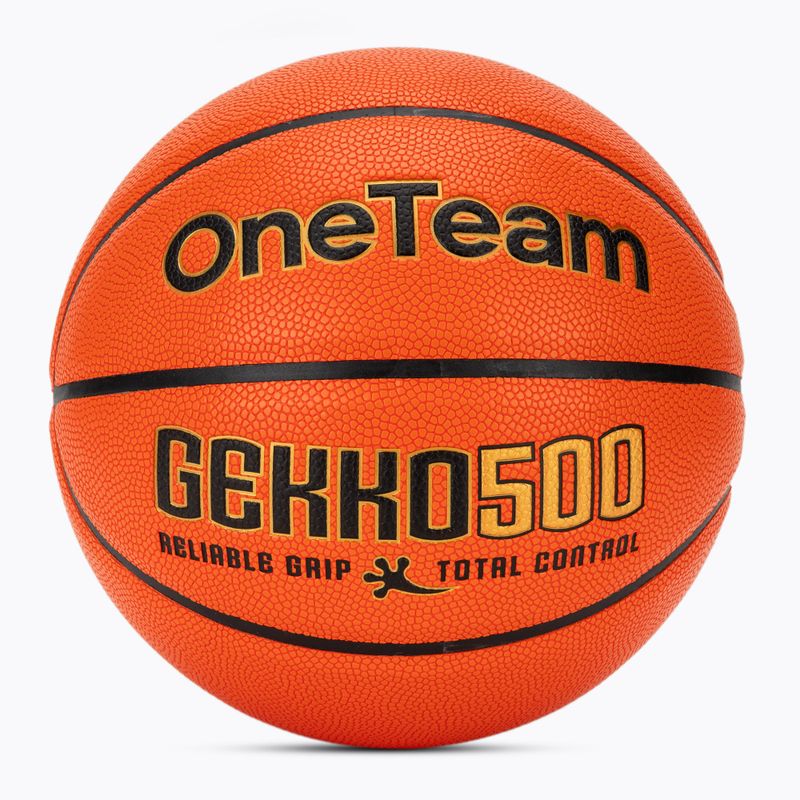 Баскетболна топка OneTeam GEKKO 5 orange