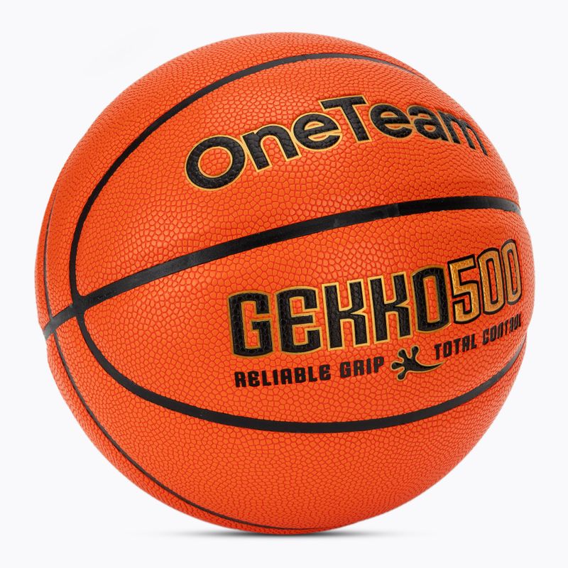 Баскетболна топка OneTeam GEKKO 6 orange 2