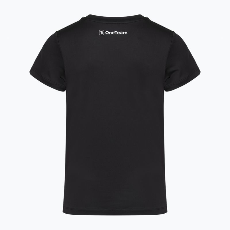 Детски футболен комплект OneTeam Precision Set тениска и шорти черен 9