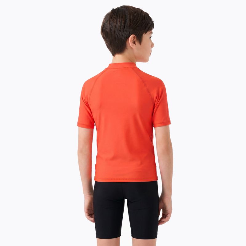 Детска тениска AQUASTIC Rimos UV 50+ UPF orange 2