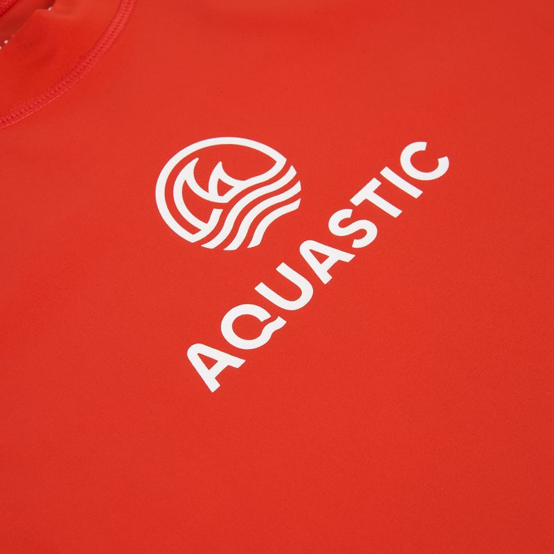 Детска тениска AQUASTIC Rimos UV 50+ UPF orange 3