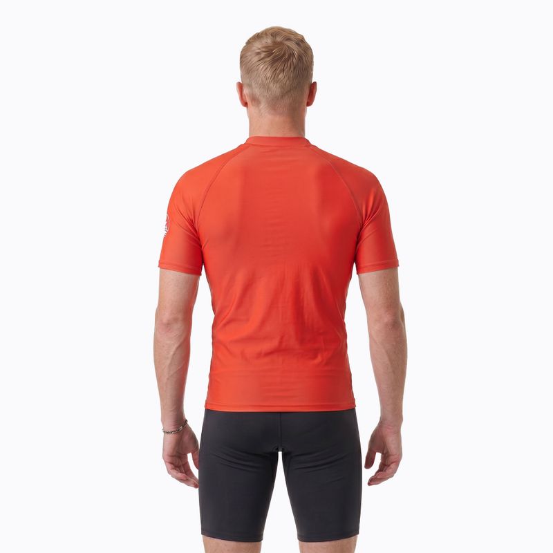 Мъжка тениска AQUASTIC Rimos UV 50+ UPF orange 3