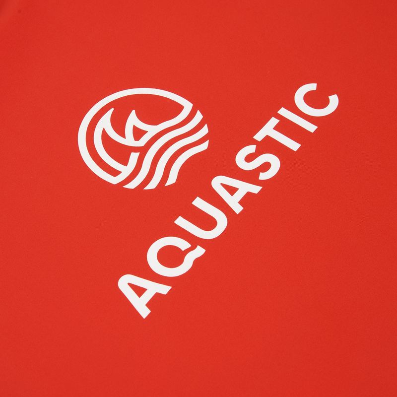 Мъжка тениска AQUASTIC Rimos UV 50+ UPF orange 3