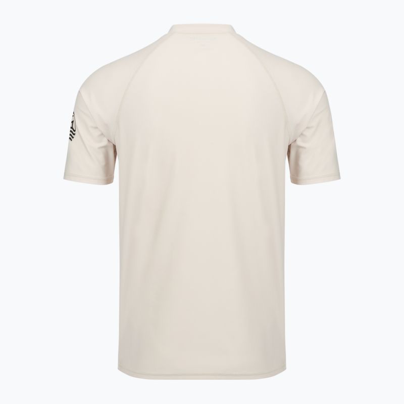 Мъжка тениска AQUASTIC Rimos UV 50+ UPF beige 2