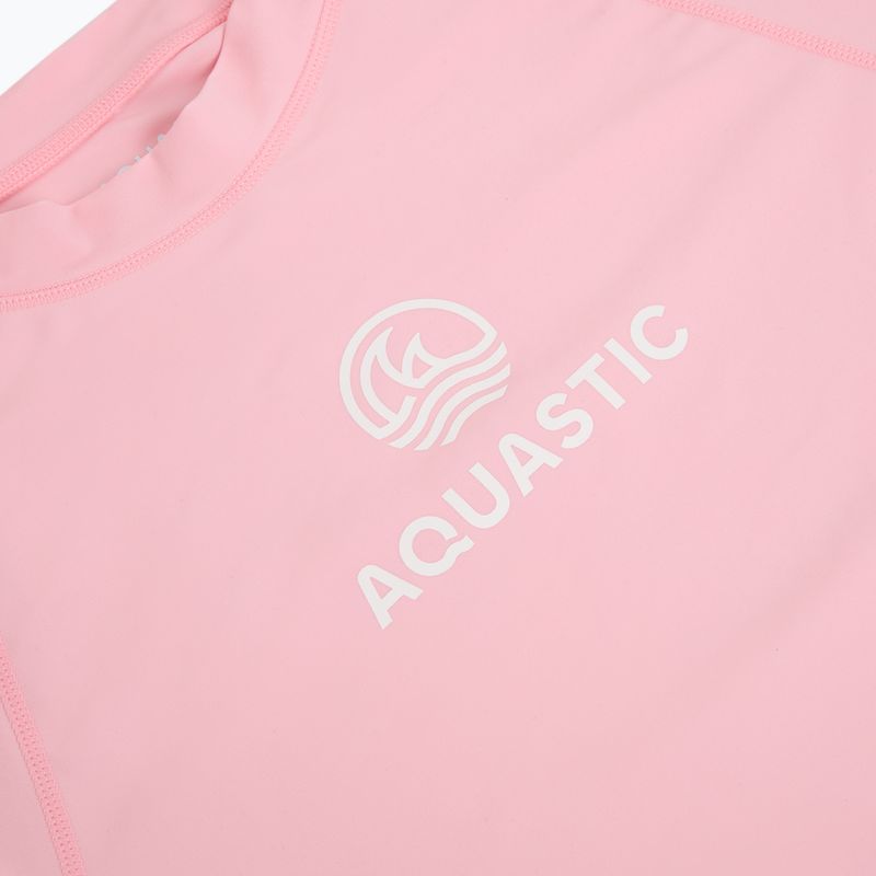 Дамска тениска AQUASTIC Rimos WMNS UV 50+ UPF pink 3