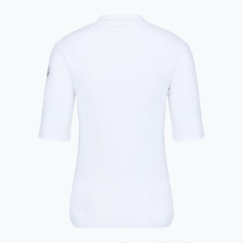 Дамска тениска AQUASTIC Rimos WMNS UV 50+ UPF white 2