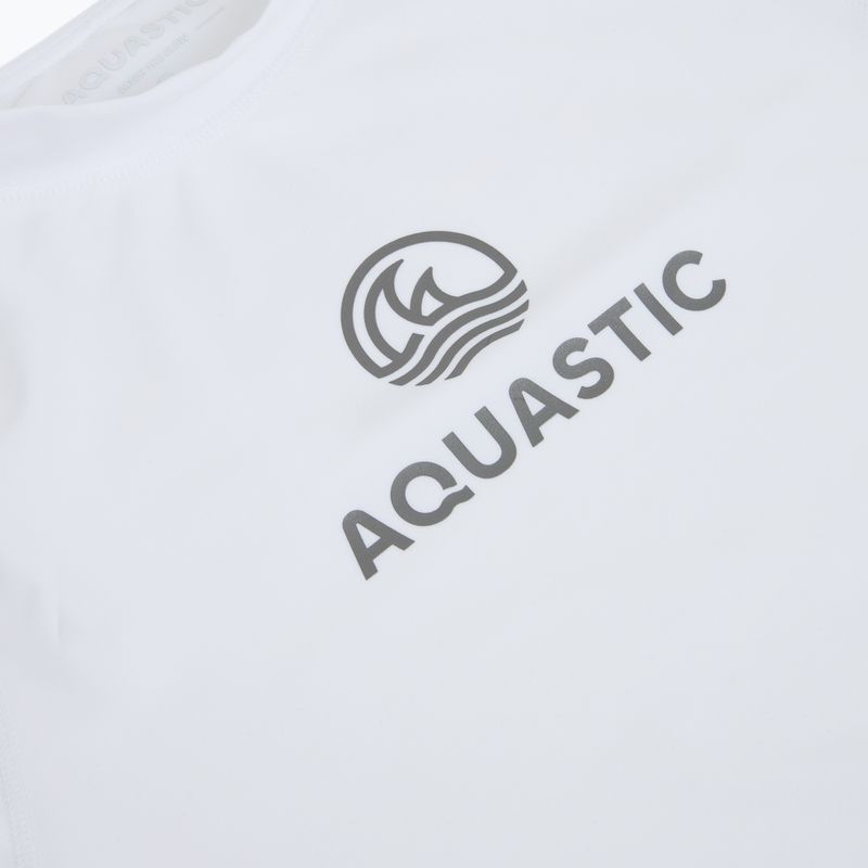 Дамска тениска AQUASTIC Rimos WMNS UV 50+ UPF white 3