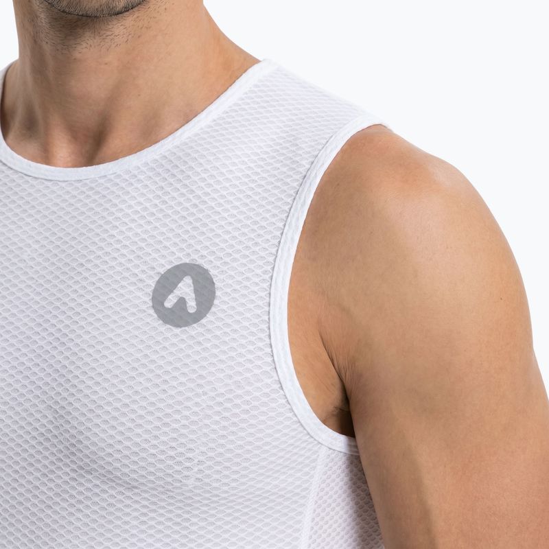 Мъжка фланелка за колоездене ATTABO Essential 2 pcs. white 4