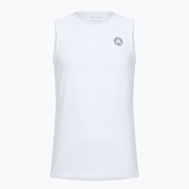 Мъжка фланелка за колоездене ATTABO Essential 2 pcs. white 2