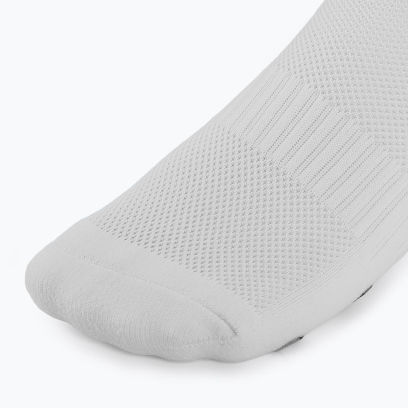 Детски футболни чорапи OneTeam Precision Grip non-slip 2-pack white 4