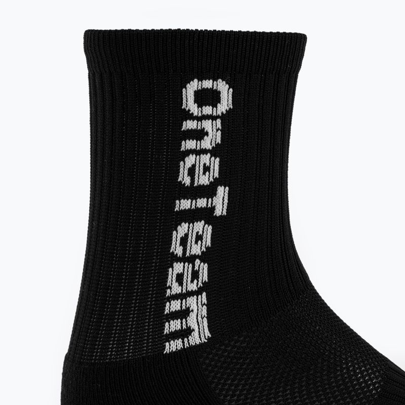 Детски футболни чорапи OneTeam Precision Grip non-slip 2-pack black 3