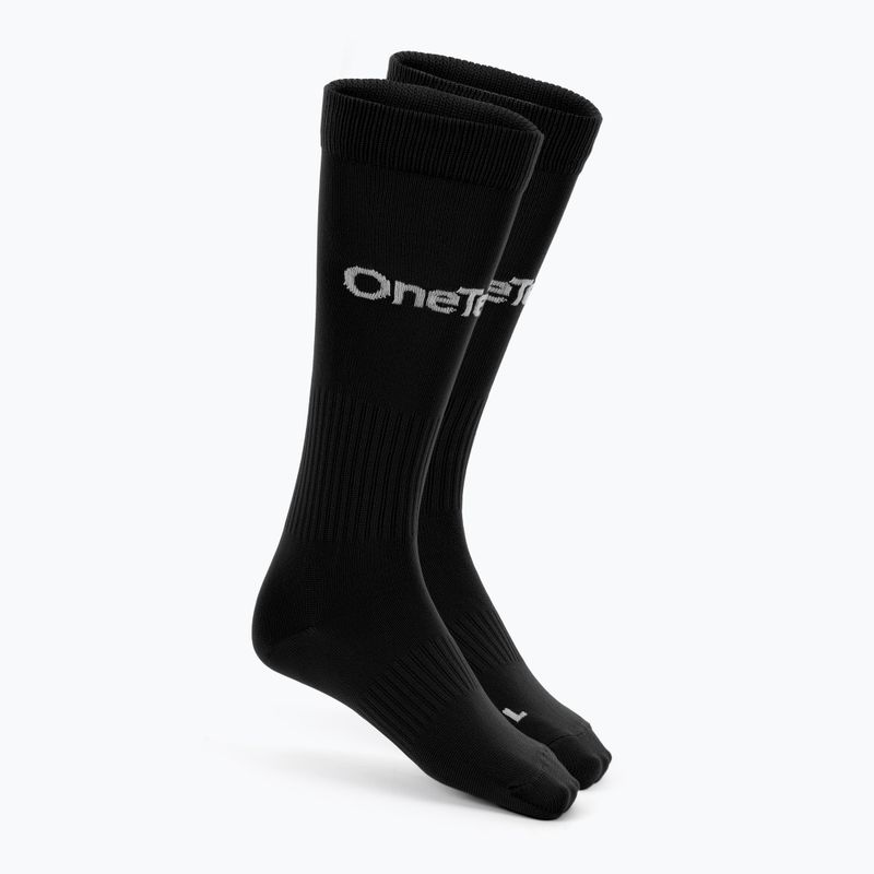 Футболни чорапи OneTeam Precision football socks комплект 2-pack черен