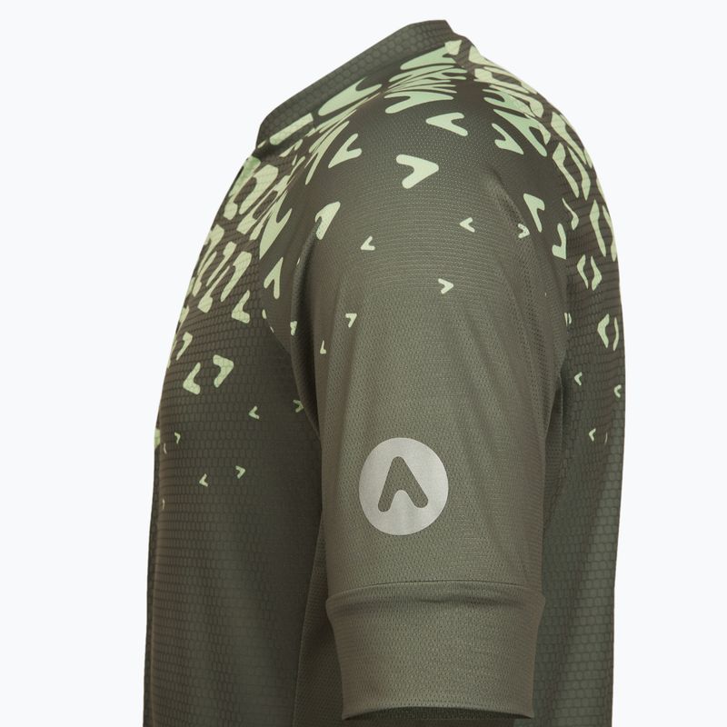 Мъжка тениска за колоездене ATTABO Tevi green 6