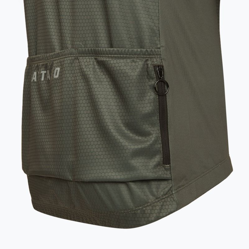 Мъжка тениска за колоездене ATTABO Tevi green 7