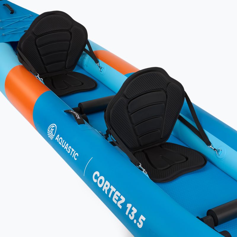 AQUASTIC Cortez 13'5" 410 cm син надуваем каяк за 2 лица 6