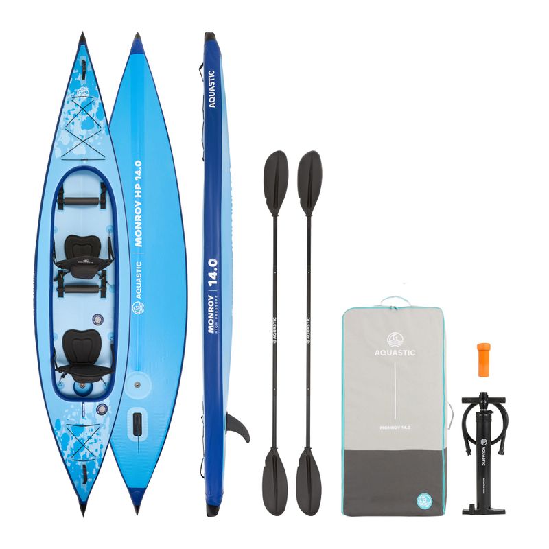 AQUASTIC Monroy 14'0" 427 cm син каяк/SUP хибрид 24