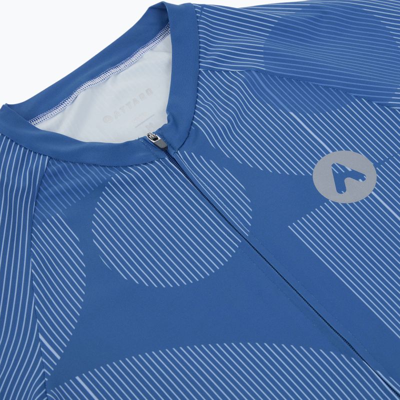 Детска тениска за колоездене ATTABO Vites navy blue 8