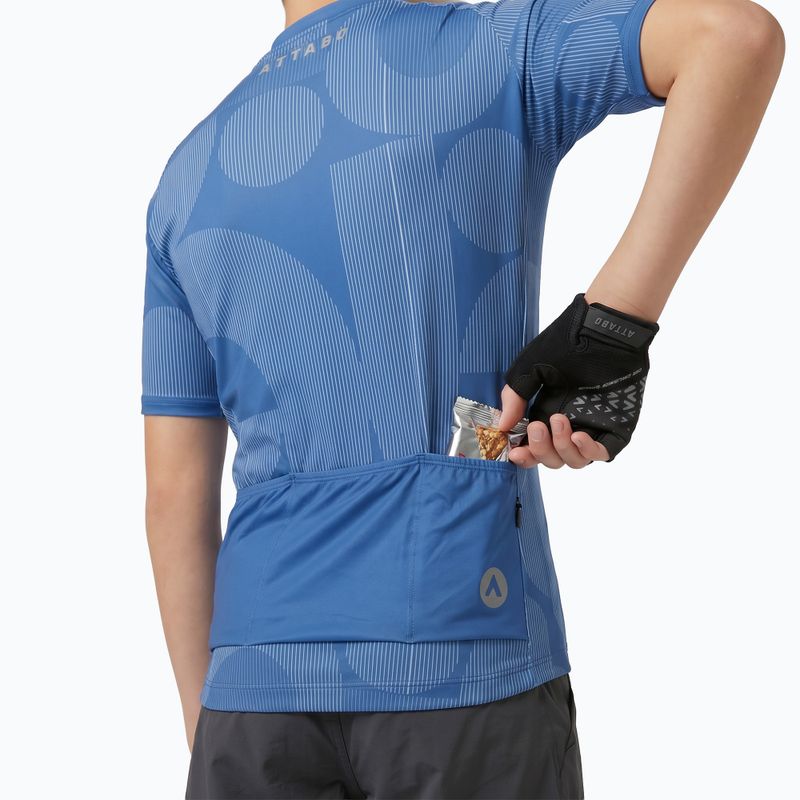 Детска тениска за колоездене ATTABO Vites navy blue 3