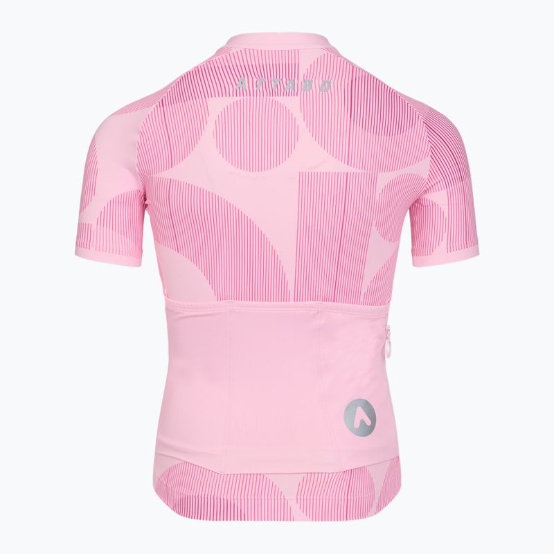 Детска тениска за колоездене ATTABO Vites WMNS pink 2