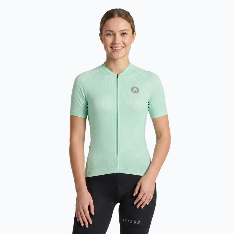 Дамска тениска за колоездене ATTABO Vites WMNS green