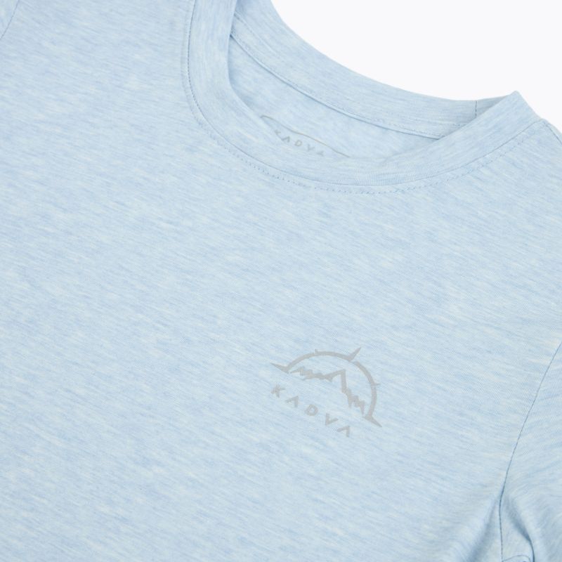 Детска трекинг тениска KADVA Merivra merino blue 3
