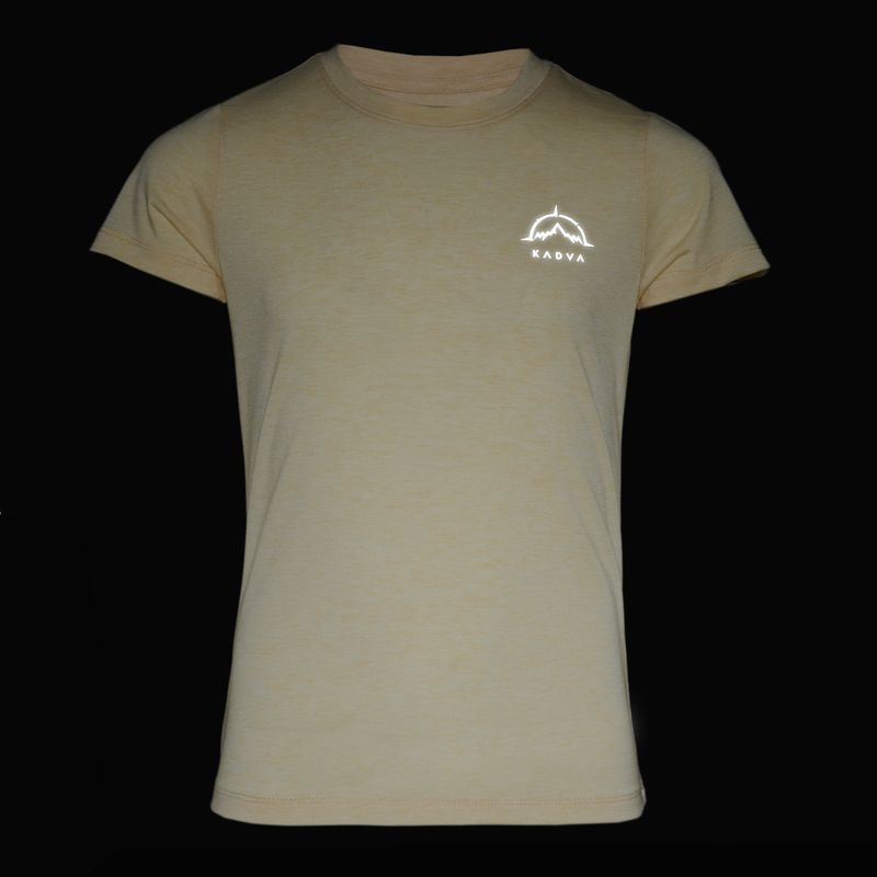 Детска трекинг тениска KADVA Merivra merino peach 5