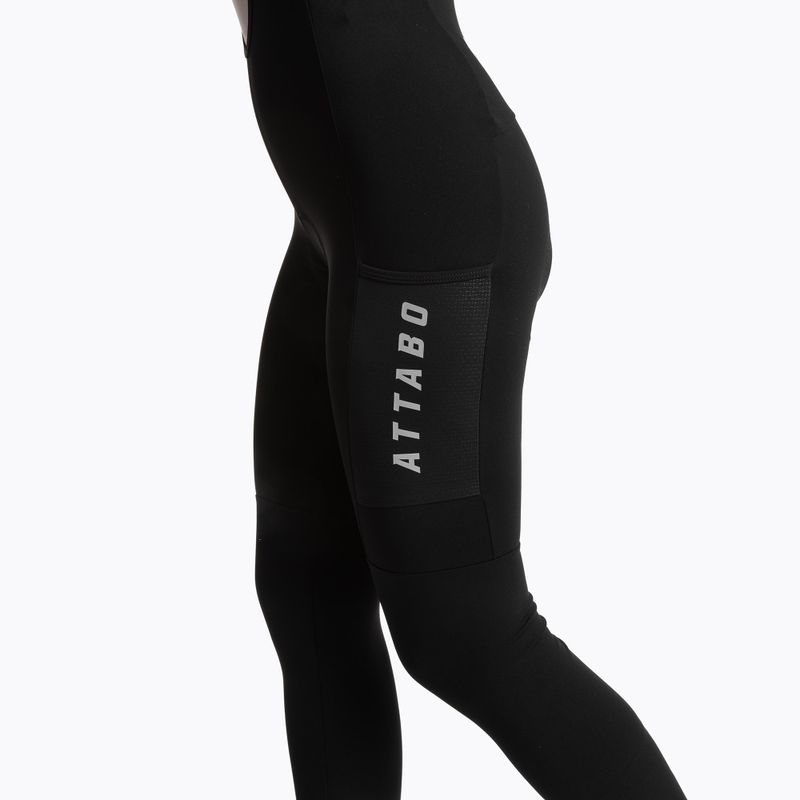 Дамски панталони за колоездене ATTABO OFREE CARGO с подплата black 6