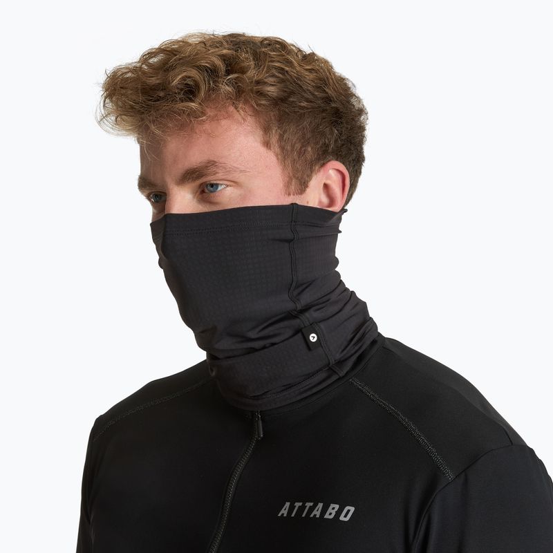 Шал комин за колоездене ATTABO LOREEF MULTIFUNCTIONAL BAND ватиран black 3