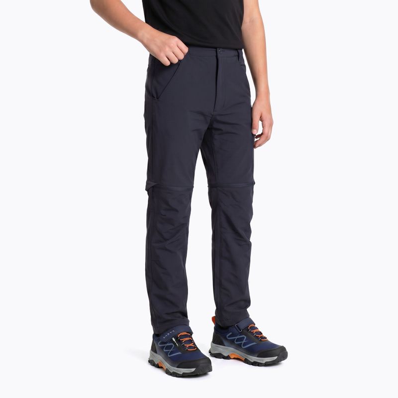 Детски туристически панталони KADVA BaseMove 2in1 detachable leg navy blue