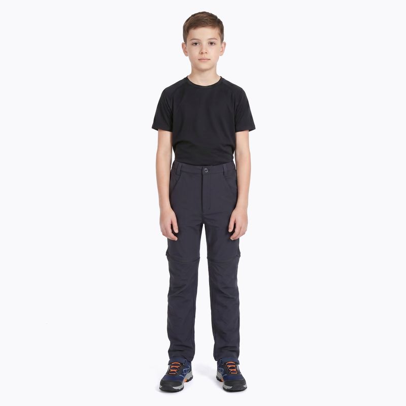 Детски туристически панталони KADVA BaseMove 2in1 detachable leg navy blue 3