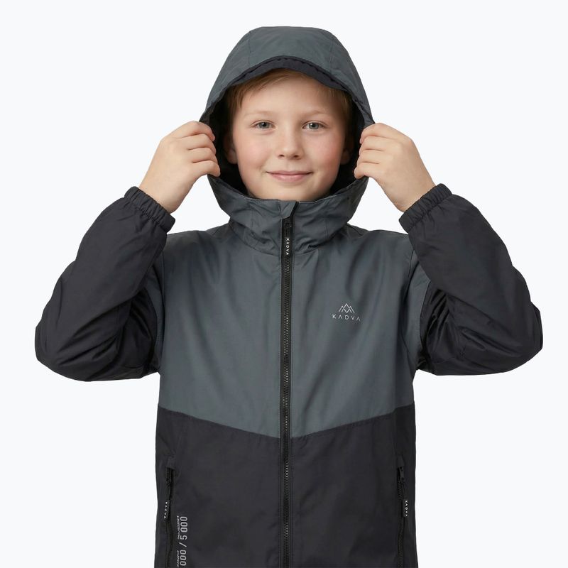 Детско яке за дъжд KADVA Fory Jrb gray 5